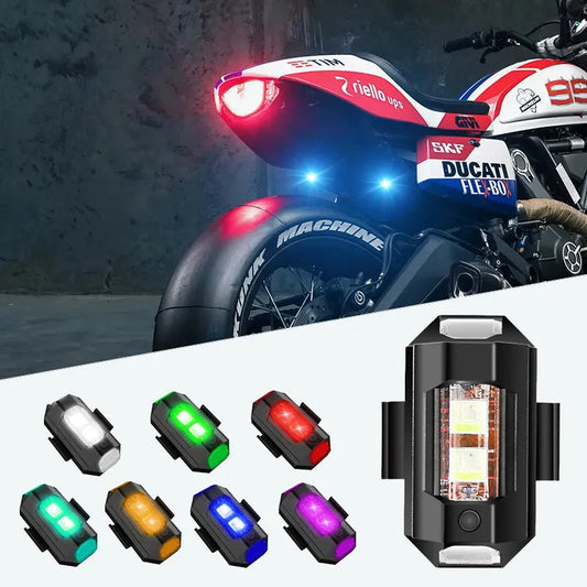 Dobshow™ Strobe light ! Strobe light 7 colors in 1 ,Suitable for cycling/ cars/drones/ outdoor activities